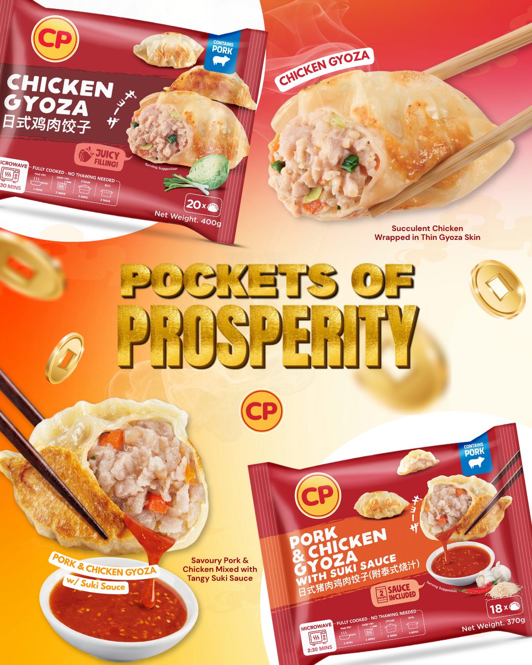 CP Foods gyoza — pockets of prosperity
