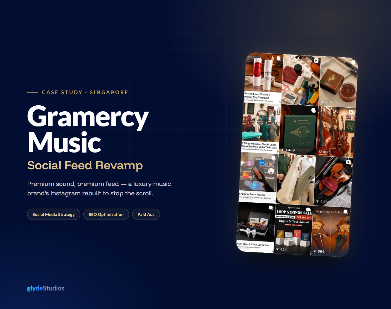 Gramercy Music — Social Feed Revamp
