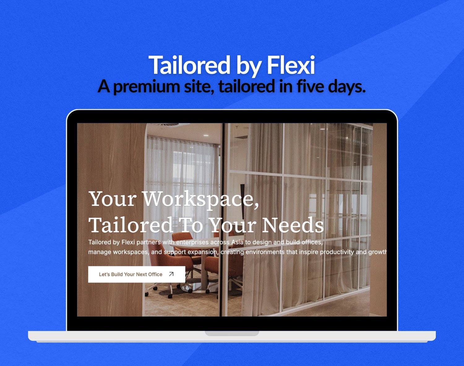 Tailored by Flexi — Webflow website design & build
